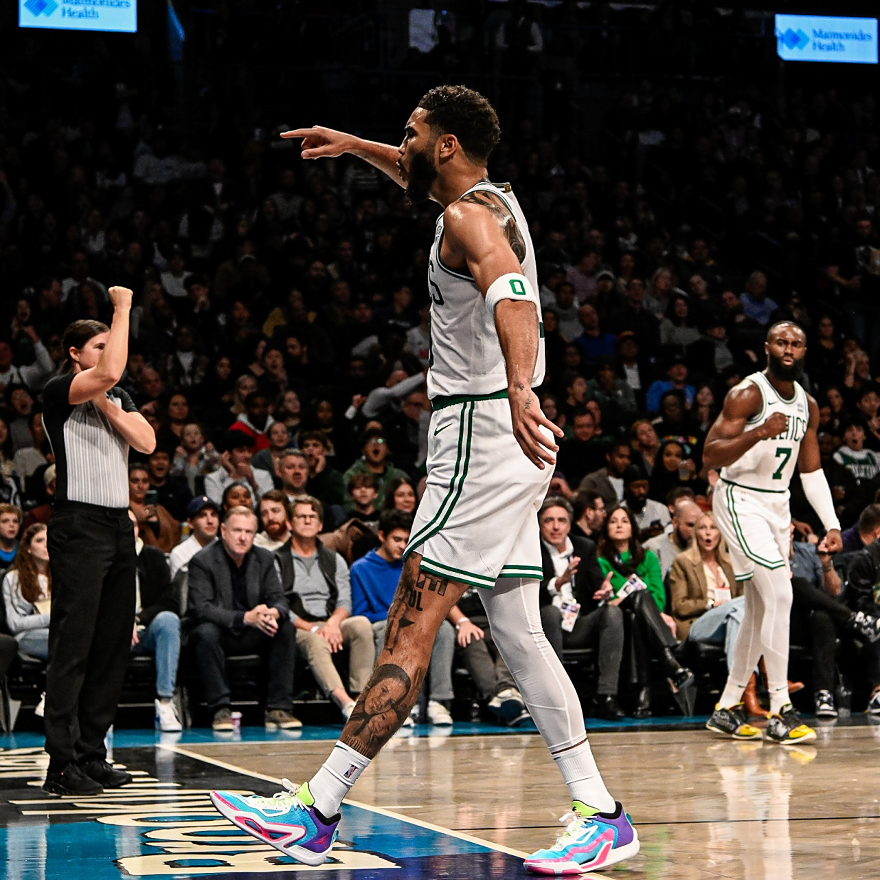 篮网再次战胜凯尔特人，取得四连胜